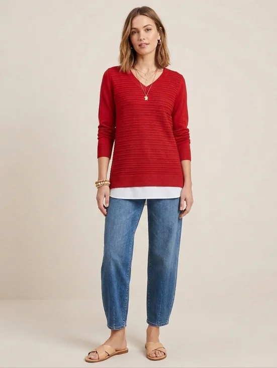 HILARY RADLEY - Textured Tunic - Picture 2 of 7